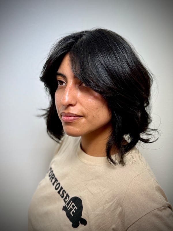 Sleek styled blowout